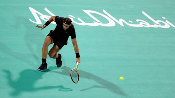 Rafa Nadal se va de Abu Dabi con sensaciones para renacer en 2022
