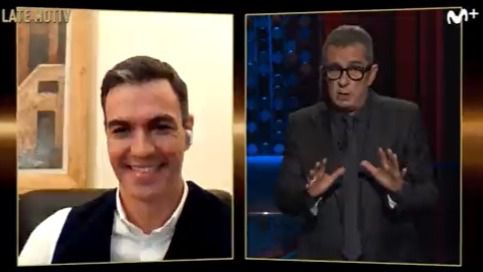 Pedro Sánchez se 'cuela' en el último Late Motiv de Buenafuente