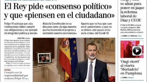 Las portadas de los periódicos de este sábado