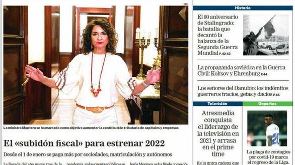 Las portadas de los periódicos de este domingo