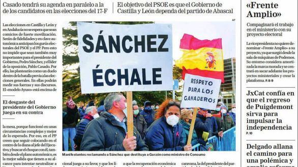 Las portadas de los periódicos de este lunes, 10 de enero