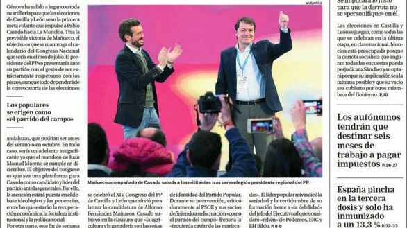 Las portadas de los periódicos de este lunes, 17 de enero