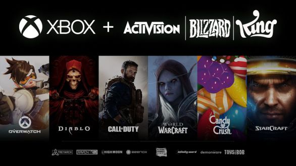 La industria del videojuego sigue rompiendo récords: Microsoft compra Activision Blizzard por 68.700 millones