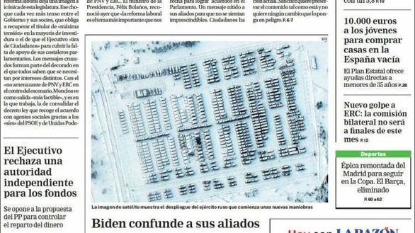 Las portadas de los periódicos de este viernes