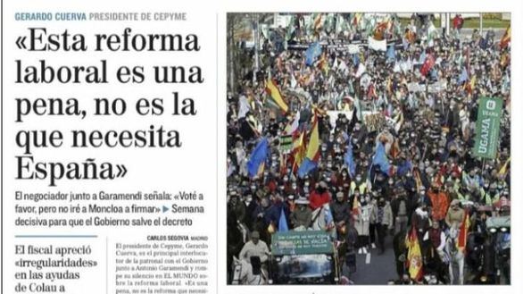 Las portadas de este lunes, 24 de enero