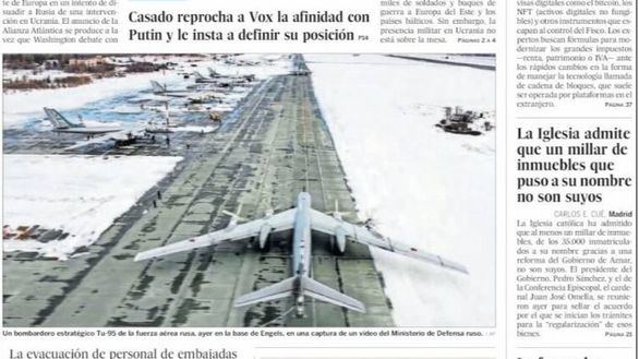 Las portadas de los diarios de este martes, 25 de enero