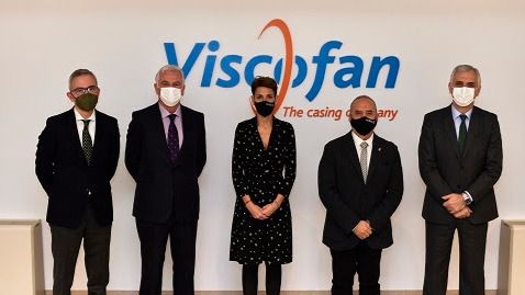 Viscofan y Telefónica se alían para equipar la primera fábrica del sector alimentario con tecnología 5G