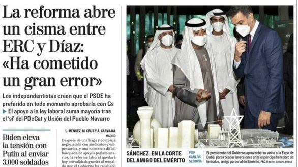 Las portadas de este jueves, 3 de febrero