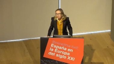 Alegato feminista de Calviño: 