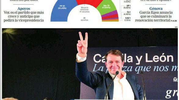 Las portadas de los diarios de este lunes, 14 de febrero