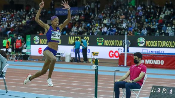 World Indoor Gold Tour. Yulimar Rojas roza su récord mundial en Madrid