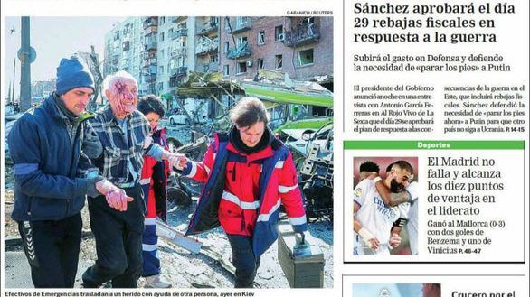 Las portadas de este martes