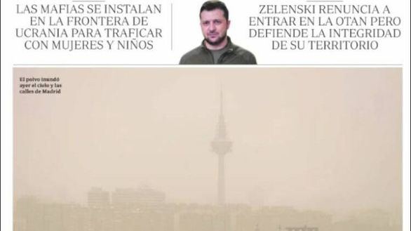 Las portadas de este miércoles
