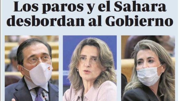 Las portadas de este miércoles