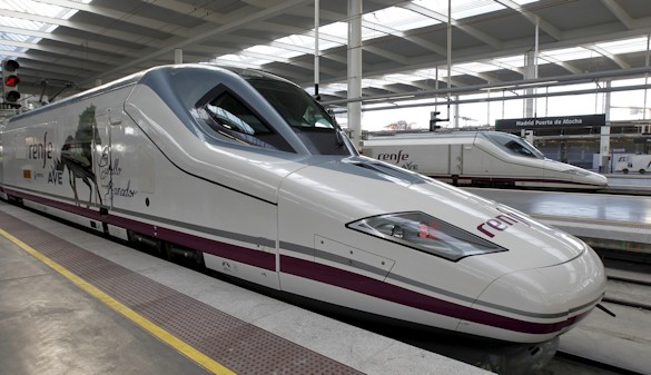 Los pasajeros de larga distancia ferroviaria aumentaron un 10,7% en febrero