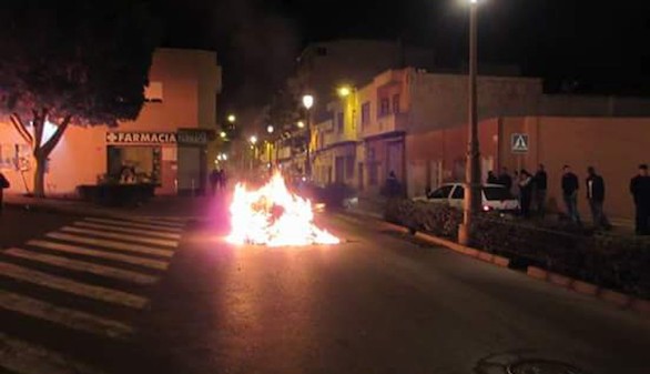 Altercados en Roquetas de Mar tras el asesinato de un guineano
