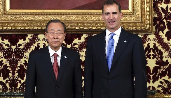 Rajoy y Ban Ki-Moon: Cataluña tampoco estaría en la ONU