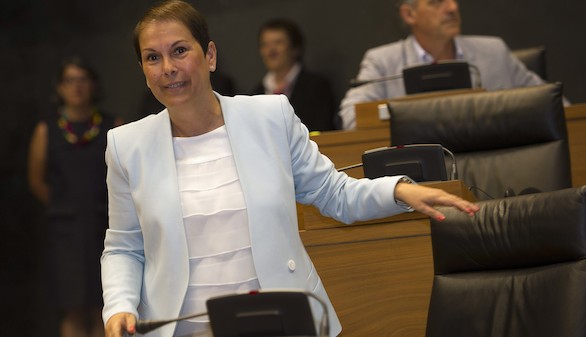 Uxue Barkos, elegida nueva presidenta del Gobierno de Navarra