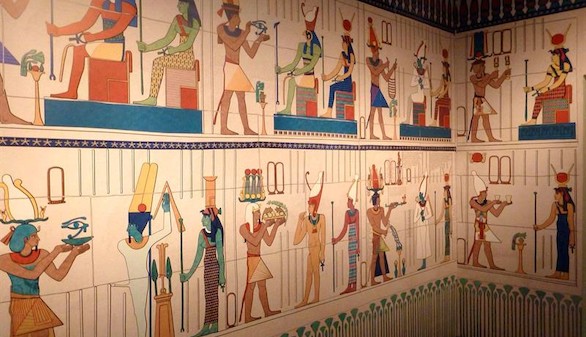 Reconstruyen la capilla central original del Templo de Debod