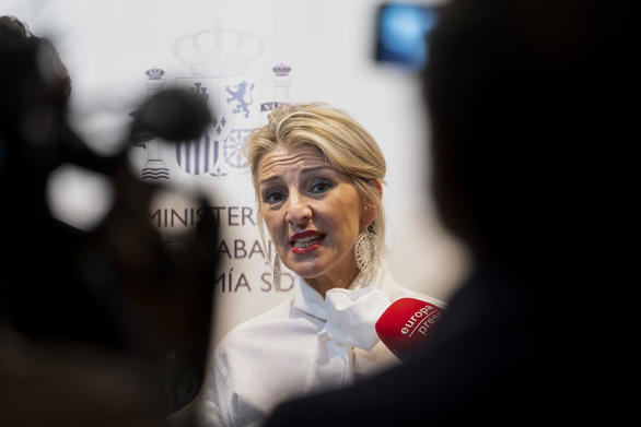 El Gobierno impide a Yolanda Díaz viajar a Palestina