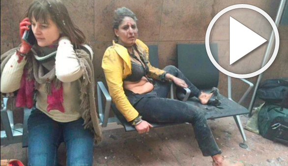 Las redes se vuelcan en el retrato de la magnitud de la tragedia belga