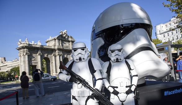 El universo Star Wars toma las calles de Madrid a lo grande