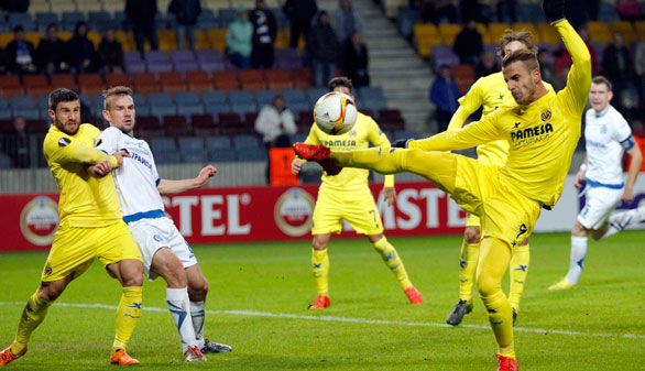 Soldado propicia la remontada en Minsk y el Villarreal está casi clasificado | 1-2