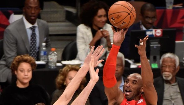 Bryant se convierte en leyenda en la 65 edición del Partido de las Estrellas