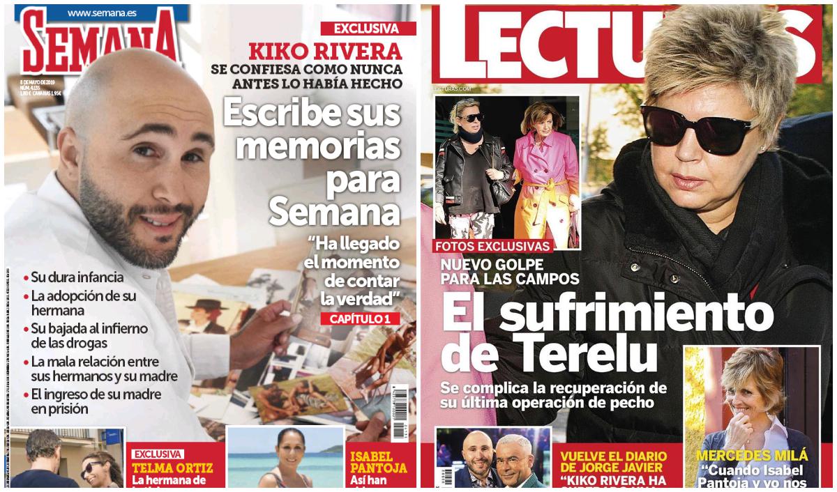 Terelu Campos vuelve al quirófano y Kiko Rivera escribe sus memorias