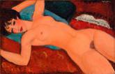 Un desnudo censurado de Modigliani de 100 millones de dólares