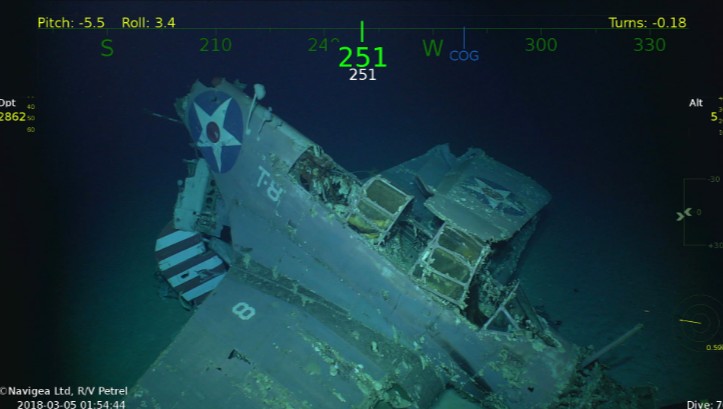 El cofundador de Microsoft halla un portaaviones hundido en la II Guerra Mundial