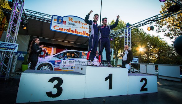 El Peugeot España Racing Team, de nuevo campeón del 208 Rally Cup