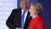 Clinton, armada con la calma, gana a Trump el primer cara a cara