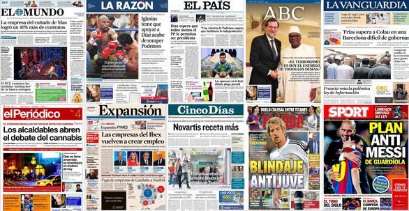 Revista de prensa: Los diarios hurgan en la herida de Podemos