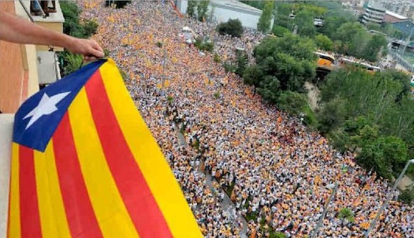 La fiesta que se convirtió en mitin