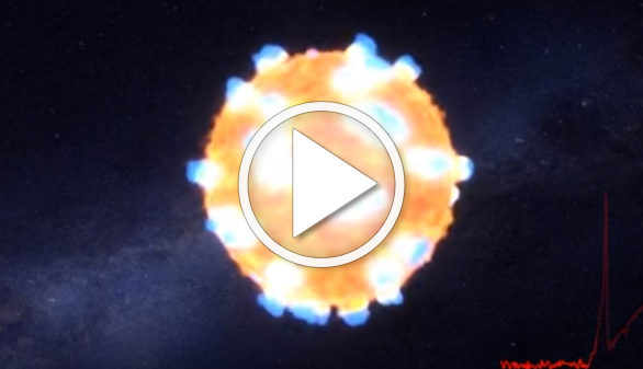 Detectada por primera vez la onda de choque de una supernova