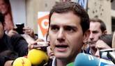 Albert Rivera, tras votar: 'Para cambiar España hay que mojarse'