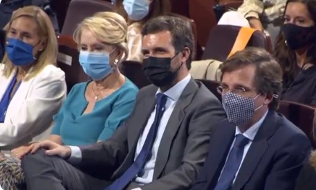 Almeida respalda a Casado en su carrera a la Moncloa y presume del 'modelo Madrid'