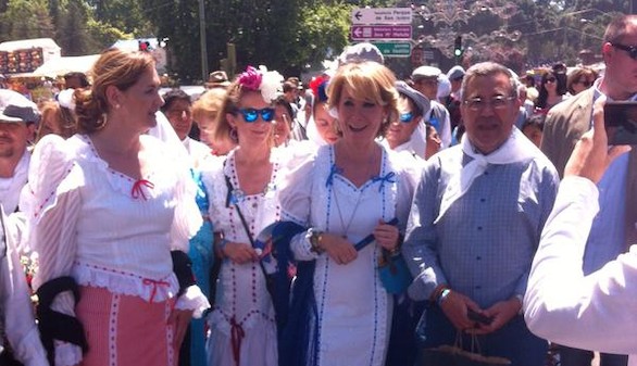 Aguirre planta a Botella en su último San Isidro como alcaldesa