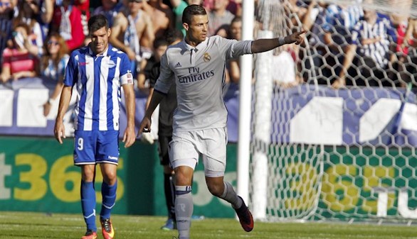 Cristiano sacia su hambre de gol ante el Alavés |1-4