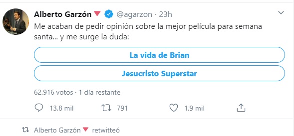 Clamor contra Garzón por su desafortunada broma sobre la Semana Santa