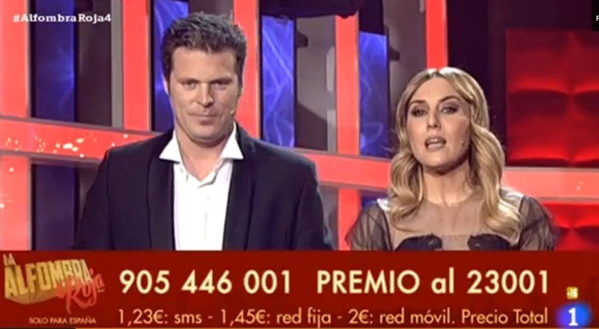 La 1 suspende la emisión de La Alfombra Roja Palace