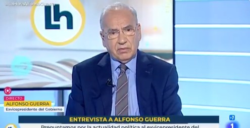 Los dardos de Guerra a Sánchez e Iglesias: 