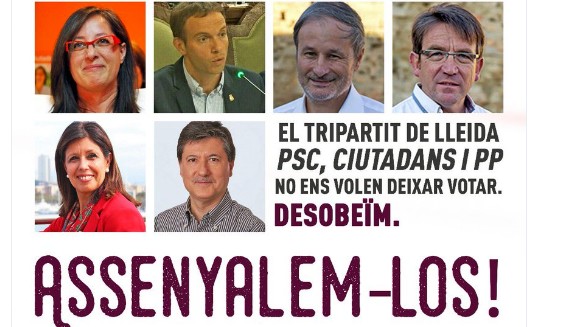 Concejales señalados por la CUP se sienten 