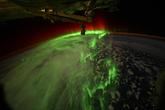 Así son las auroras australes vistas desde la Estación Espacial Internacional