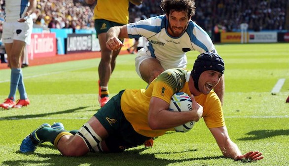 Mundial de rugby. Australia e Irlanda ejercen de aspirantes