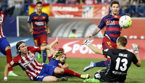 Barcelona 2 Atlético 1. Directo