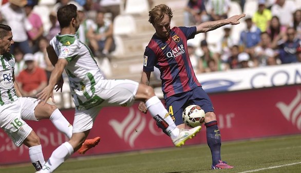 Al Barça le sale gratis el spa y sentencia el descenso del Córdoba (0-8)