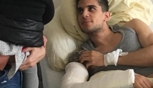 Emotiva carta de Bartra desde el hospital