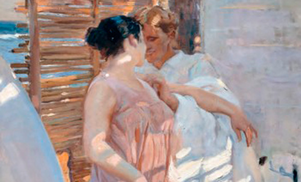 Y la luz se volvió tangible con Sorolla